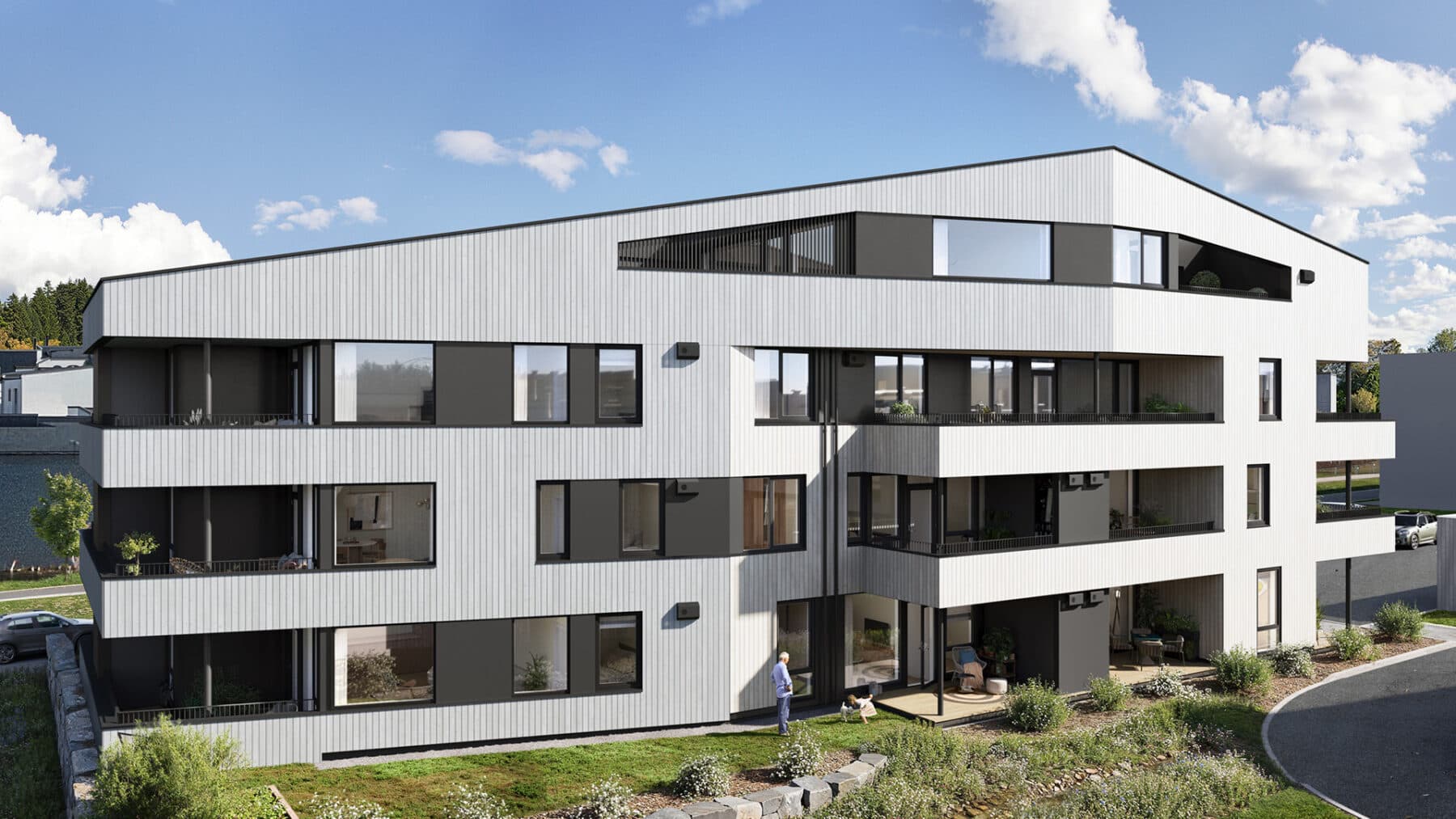 Nore Sunde B3 boligblokker — VVS-prosjektering av KM Prosjektering